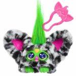Furby Furblets Moo-Boo, Mini Electronic Plush for Girls and Boys, 45+ Sounds, Ages 6 and Up, Series 4, Hasbro