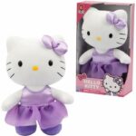 Plush - GPTOYS - HELLO KITTY - HKT121 - Purple satin dress model - 30 cm - From 3 years old – Bild 2