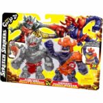 Strikers Blaz vs Corr 11cm Figurine Duo - HERoeS OF GOO JIT ZU - Epic battle with warrior armor - Image 4