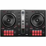 Hercules DJControl Inpulse 300 MK2 PC Speaker - USB DJ Controller - 2 Channels with 16 Pads and Integrated Sound Card - Software and Tutorial