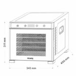 Food dehydrator - HKoeNIG - DSY900 - Timer - Variable temperature - Power 650 W - Image 5