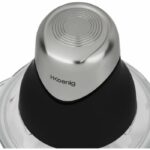Mini electric chopper - H.Koenig - LEO8 - 320 W - 1 L glass bowl - Stainless steel blades - Matt black and chrome - Image 5