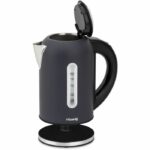 H.koenig / Boe52 - kettle - Capacity: 1.7 L - Adjustable temperature: 40 to 110 ° C - LCD screen - Power: 2200W - matt gray - Image 3