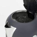 H.koenig / Boe52 - kettle - Capacity: 1.7 L - Adjustable temperature: 40 to 110 ° C - LCD screen - Power: 2200W - matt gray - Image 6