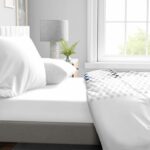 Fitted sheet - HOME LINGE PASSION - HP71772 - 180 x 200 cm + 30 cm bonnet - Microfiber - 82 g - White - Image 2