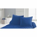 Set of 2 pillowcases - HOME LINGE PASSION - 63 x 63 cm - Blue - Image 3