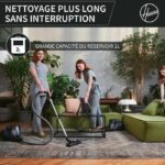 Bagless cylinder vacuum cleaner - HOOVER - HP110HM - 700 W - 78 dBA - 2 L - Blue - Image 2