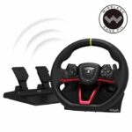 Racing Wheel - HORI - Apex - Wireless - Compatible with PS5/PS4/PC - Black and Red