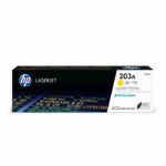 HP 203A Genuine Yellow LaserJet Toner (CF542A) for HP Color LaserJet Pro M254 / M280 / M281