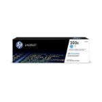 HP 203X Genuine LaserJet Cyan Toner Large Capacity (CF541X) for HP Color LaserJet Pro M254 / M280 / M281