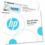 HP - HP Advanced Glossy Photo Paper - 250 g/m2, 4 x 12 inches (101 x 305 mm) - 10 sheets