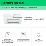 HP Deskjet 4222e Color Inkjet Copy Scan All-in-One Printer - 3 months of Instant ink included with HP+ - Image 4