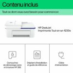 HP Deskjet 4230e Color Inkjet Copy Scan All-in-One Printer - 3 months of Instant ink included with HP+ - Image 4