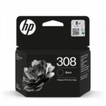 HP 308 Black Original Ink Cartridge (7FP21UE) for HP Envy 6110, 6120, 6130, 6520, 6530