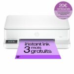 HP Envy 6110e Color Inkjet All-in-One Printer - Copy Scan - 3 months of Instant Ink included with HP+
