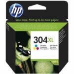 HP 304XL Genuine Three-color Ink Cartridge for HP DeskJet 2620/2630/3720/3730 (N9K07AE)