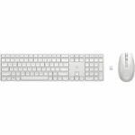 HP 650 Wireless Keyboard Mouse Set - AZERTY - White