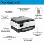 HP OfficeJet Pro 8124e - All-in-One Printer - Color Inkjet with 3 months of Instant Ink included with HP+ - Image 3