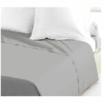 Lovely Home Flat Drap 100% Cotton 180x290 cm Light gray - Image 2