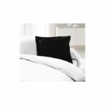 Lovely Home Lot of 2 pillowcases 100% cotton 63x63 cm - Black - Image 2