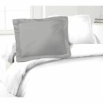 Lovely Home Lot of 2 pillowcases 100% cotton 50x70 cm - Light gray