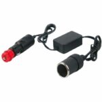 24V to 12V cigarette lighter socket converter - HTC EQUIPEMENT - 5A 60W and 100cm cable – Bild 2