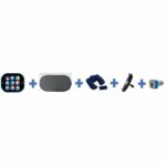 Summer car pack - HTC EQUIPEMENT - Going on vacation - Includes: sun visor, neck cushion, tablet holder