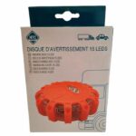 Safety Pack - HTC EQUIPEMENT - 1 15 LED luminous warning disc + 5 XL adult safety vests - Image 2