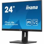 PC Monitor - IIYAMA - XUB2491H-B1 - 23.8 FHD - IPS - 100Hz - 0.5ms - HDMI/DP - VESA 100x100 - Adjustable Stand + Pivot - Black - Image 3