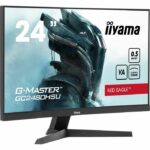 Curved PC Gaming screen - IIYAMA - G-MASTER RED EAGLE GCB2480HSU-B1 - 24 - VA Curved - FHD - 0.5 ms - 180Hz