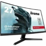 Curved gaming pc screen - iiyama g -master red eagle g2766hsu -b1 - 27 FHD - SAD slab - 1 ms - 165Hz - 2 x HDMI / DP - AMD FREESYNC PRESYC – Bild 2
