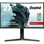 Curved PC Gamer screen - IIYAMA GB2766HSU-B1 - G-MASTER - 27 FHD - VA panel - 1 ms - 165Hz - HDMI 2.0 / DisplayPort - FreeSync