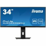 PC screen - IIYAMA XUB3493WQSU -B5 - 34 UWQHD - IPS SAD - 4 ms - 75Hz - HDMI / DISPLAYPORT / USB - FREESYNC - Adjustable foot in Hauts - Image 2