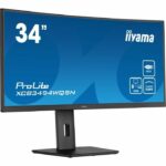 Curved pc screen - IIYAMA XCB3494WQSN -B5 - 34 UWQHD - VA DAL - 0.4 ms - 120Hz - HDMI / DISPLAYPORT / USB / KVM / DOCKING USB -C - – Bild 5