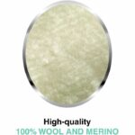 Heated Mattress Topper - Imetec - 1 Place 100% Wool and Merino, 150 x 80 cm - Rapid Heating - 6 Temperatures - Constant Temperature – Bild 5