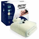 Heated Mattress Topper - Imetec - 2 Places 100% Wool and Merino, 150 x 160 cm - Rapid Heating 6 Temperatures Constant Temperature - Image 6