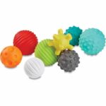 INFANTINO Senso Set of 8 soft balls, 8 sensory cubes and 4 animal sprinklers - Image 2