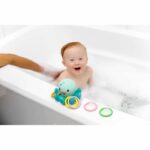 Bath toy - INFANTINO - Luminous bath octopus with rings - Image 3