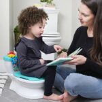 BABY EINSTEIN 2 in 1 Potty & Toilet Trainer, Innovative Toilet Training System, Flush with Music - Image 6