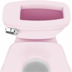 INGENUITY Mini Toilet for Girls with Child Toilet Reducer Included, Musical Flush - Image 3
