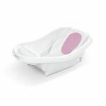 INGENUITY Deluxe Pink Baby Bathtub, from birth to 3 years with baby hammock included – Bild 2