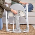 INGENUITY Baby bouncer, electric foldable swing - Cosy Spot - removable toy arch, swing settings, timer, recline - Image 3