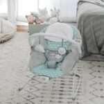 Ity Deckchair Bouncity Bounce, soothing vibrations, play arch with 2 toys, removable and machine washable - Goji - Image 6