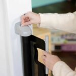 INGENUITY Child Safety Gate up to 136cm, Roll-up, Auto Close, Easy to Install - Image 4