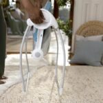 Ity by INGENUITY Sun Valley Baby Swing - Canopy, 2 Toys, 2-Position Reclining Seat - Grey - Image 6