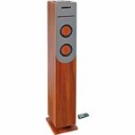 INOVALLEY HP34-CD-WOOD CD Player Tour - Bluetooth - 100 W - USB - Wood and Gray