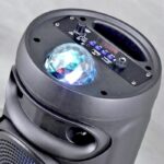 INOVALLEY KA02 BOWL - 400W Bluetooth light speaker - Karaoke function - Multicolored LED kaleidoscope ball - USB port, Micro-SD - Image 2