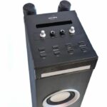 Inovalley HP49CD - Bluetooth sound tower - CD player and Karaoke function - 100W - FM radio - USB port - Aux-in input - Black – Bild 3