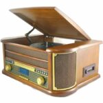 INOVALLEY RETRO29E-N Retro style vinyl Hifi system - Bluetooth 5.0 - 2x20W - CD / K7 audio player - FM radio - 2 USB port – Bild 3