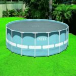 Reinforced bubble cover for swimming pools - Round - Ø 4.57 m - Gray - Image 2
